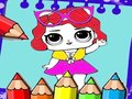 Тоглоом Coloring Dolls Book