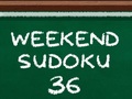 Тоглоом Weekend Sudoku 36