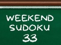 Тоглоом Weekend Sudoku 33