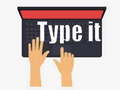 Тоглоом Type it