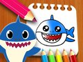 Тоглоом Baby Shark Coloring Book