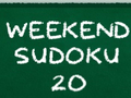Тоглоом Weekend Sudoku 20