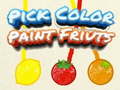 Тоглоом Pick Color Paint Fruits