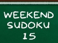 Тоглоом Weekend Sudoku 15