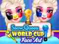 Тоглоом Snow queen world cup face art