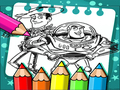 Тоглоом Toy Story Coloring Book 