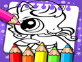 Тоглоом Littlest Pet Shop Coloring Book