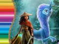 Тоглоом Coloring Book for Raya And The Last Dragon