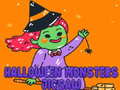 Тоглоом Halloween Monsters Jigsaw