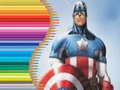 Тоглоом Coloring Book for Captain America