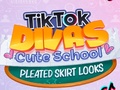 Тоглоом TikTok Divas Cute School Pleated Skirt Looks