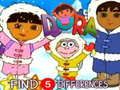 Тоглоом Dora Find 5 Differences