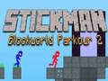 Тоглоом Stickman Blockworld Parkour 2