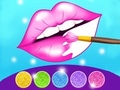 Тоглоом Glitter Lips Coloring Game
