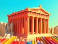Тоглоом Coloring Book: Parthenon Temple