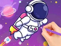 Тоглоом Coloring Book: Astronaut