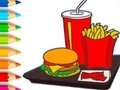 Тоглоом Coloring Book: Hamburger