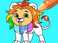 Тоглоом Coloring Book: Lion