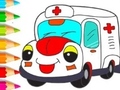 Тоглоом Coloring Book: Ambulance