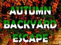 Тоглоом Autumn Backyard Escape 