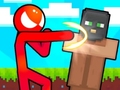 Тоглоом Stickman vs Villager: Save the Girl