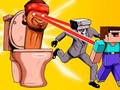 Тоглоом Skibidi Toilet and Nubik Survivors