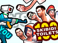Тоглоом You vs 100 Skibidi Toilets