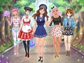 Тоглоом High School Anime Dress Up