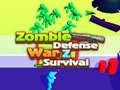Тоглоом Zombie defense: War Z Survival