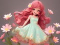 Тоглоом Coloring Book: Flower Dress