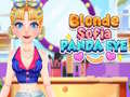 Тоглоом Blonde Sofia Panda Eyes