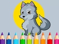 Тоглоом Coloring Book: Wolf