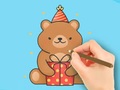 Тоглоом Coloring Book: Gift Bear