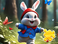 Тоглоом Jigsaw Puzzle: Running Rabbit
