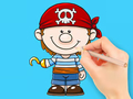 Тоглоом Coloring Book: Pirate