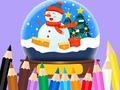 Тоглоом Coloring Book: Christmas Crystal Ball