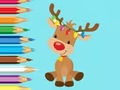 Тоглоом Coloring Book: Cute Christmas Reindeer