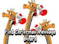 Тоглоом Find Christmas Message Board