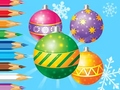 Тоглоом Coloring Book: Christmas Decorate Balls