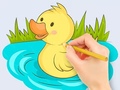 Тоглоом Coloring Book: Baby Duck Swim