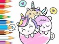 Тоглоом Coloring Book: A Cup Of Unicorn