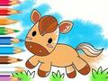 Тоглоом Coloring Book: Running Horse
