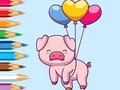 Тоглоом Coloring Book: Balloon Pig