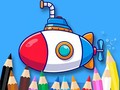 Тоглоом Coloring Book: Submarine