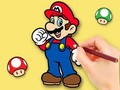 Тоглоом Coloring Book: Dwarf Holds Flower