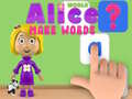 Тоглоом World of Alice Make Words