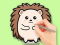 Тоглоом Coloring Book: Cute Hedgehog