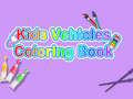 Тоглоом Kids Vehicles Coloring Book