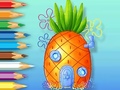 Тоглоом Coloring Book: Pineapple-House