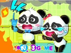 Тоглоом Jigsaw Puzzle: Baby Panda Firework
